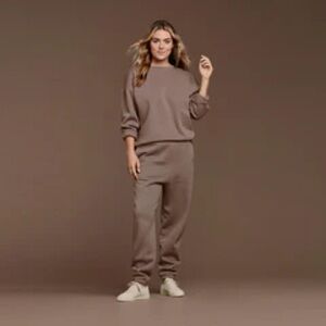 nuuds Mocha Crewneck Sweatshirt